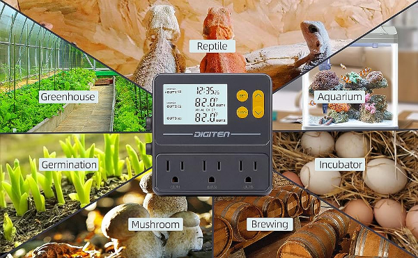reptiles timer thermostat