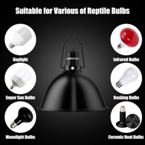 Reptile Heat Lamp Fixture UVB Light Socket