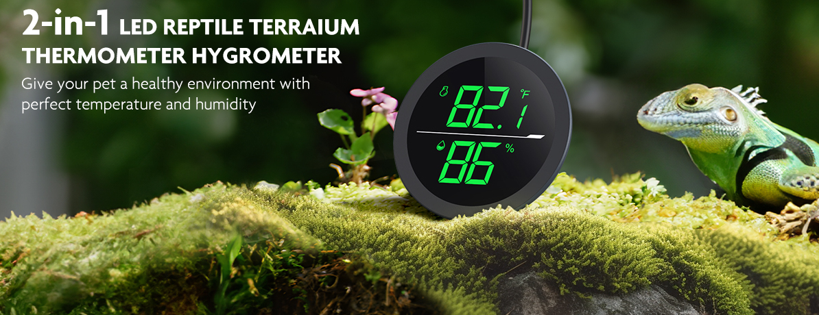 Digital Thermometers for Reptiles